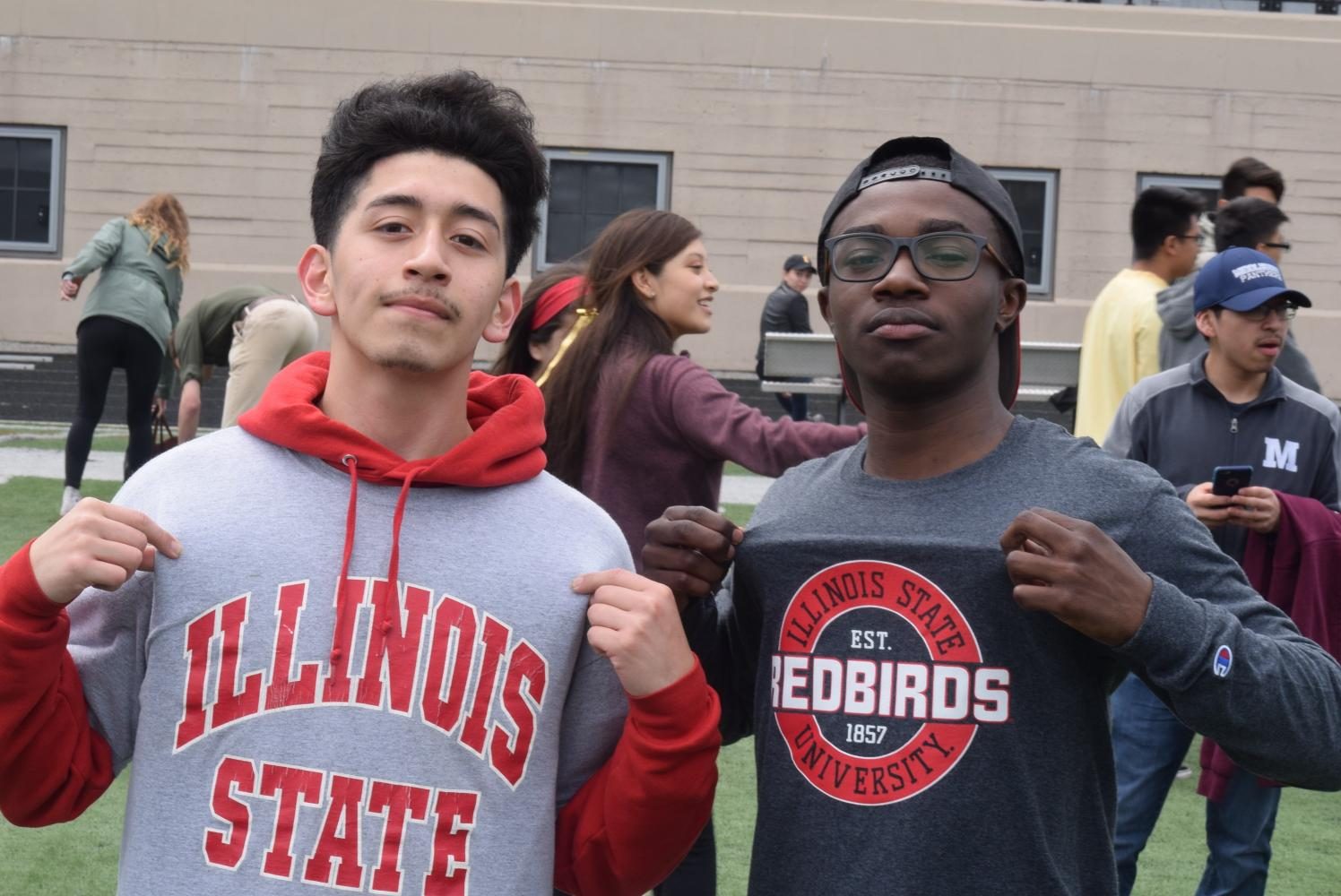 Mario Romero (Left) and Brandon Stanford (Right) will be attending Illinois State University together