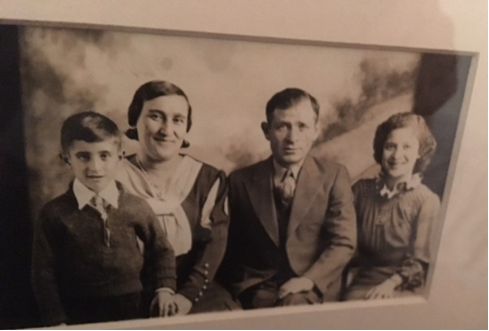 Nilda, a Lane students grandmother, pictured above with her family, escaped from Russia and immigrated to Cuba before immigrating here. Her story is one of 70 stories featured in the Dreamers Club Nation of Immigrants project. (Photo Courtesy of Anonymous Lane student)