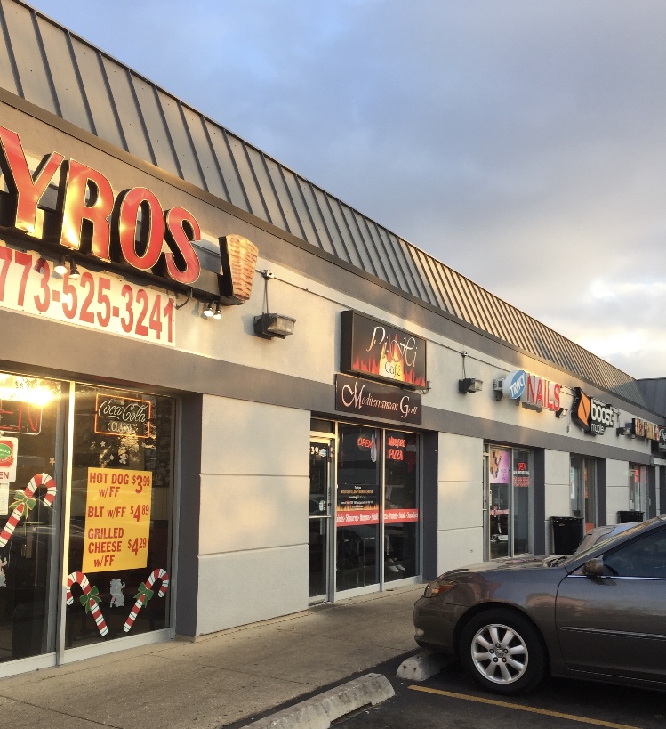Located across the street from Lane, restaurants like Pi-Hi and Big Boys Gyros cater to students needs. 