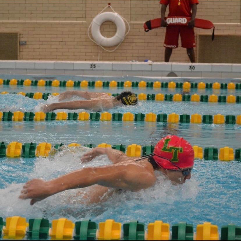 One of Aidan Ledezma’s goals is to swim the 100-yard butterfly in under one minute.