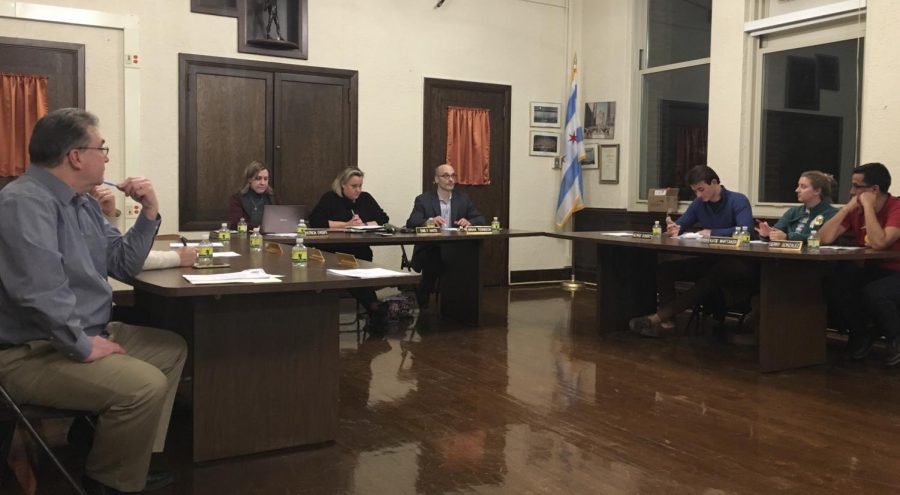 The Lane LSC during a January 2018 meeting.