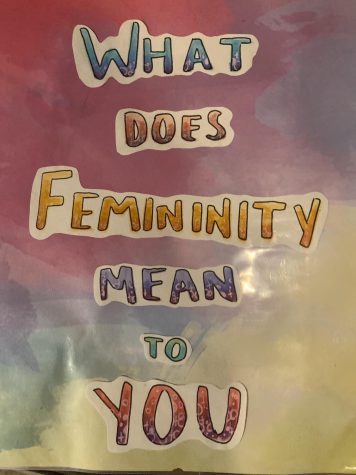 “What Does Femininity Mean to You?” First page of the Women In Lit Project, “Finding Femininity” by Megan Main-Duplechin, Lizzie Lenczowski, Dillon Klemm)

