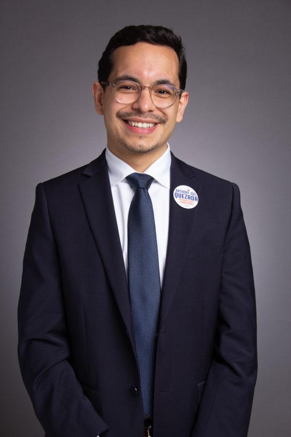 Anthony Joel Quezada, candidate for Cook County Eighth District Commissioner. (Photo courtesy of Quezada)