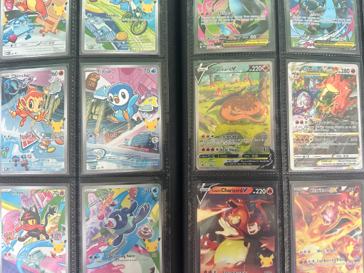 Mint condition Pokemon cards in a binder owned by a Lane Tech student. The student requested anonymity due to recent acts of violence in the Chicago neighborhood surrounding card theft.  
